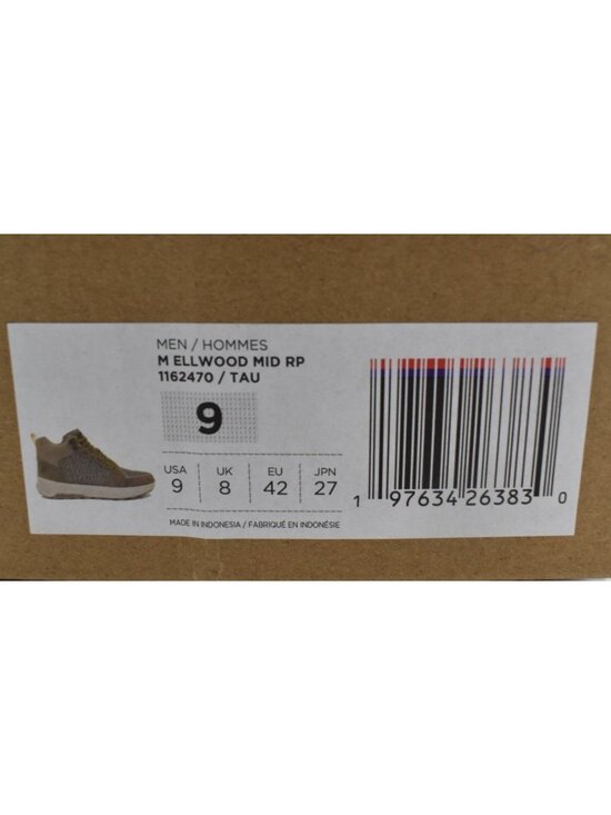 Teva‎ Mens Size 9 Ellwood Mid Rapid Proof Taupe Leather Waterproof Hiking Boots main image 11